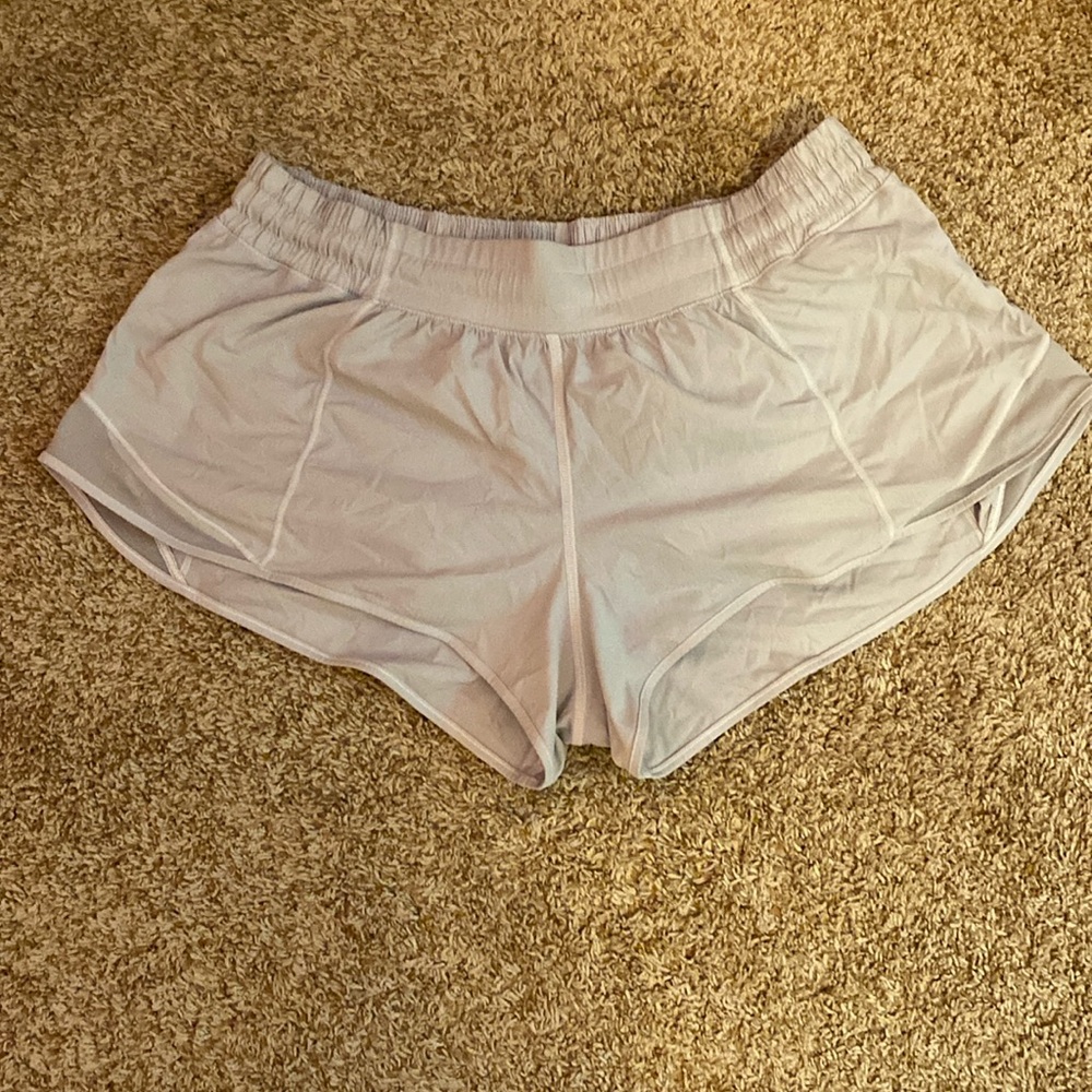 Light Gray Lululemon Shorts